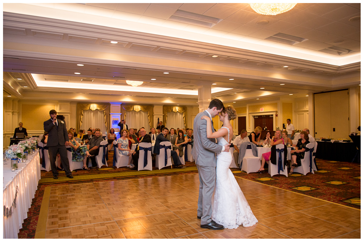 first dance photos at hilton garden inn