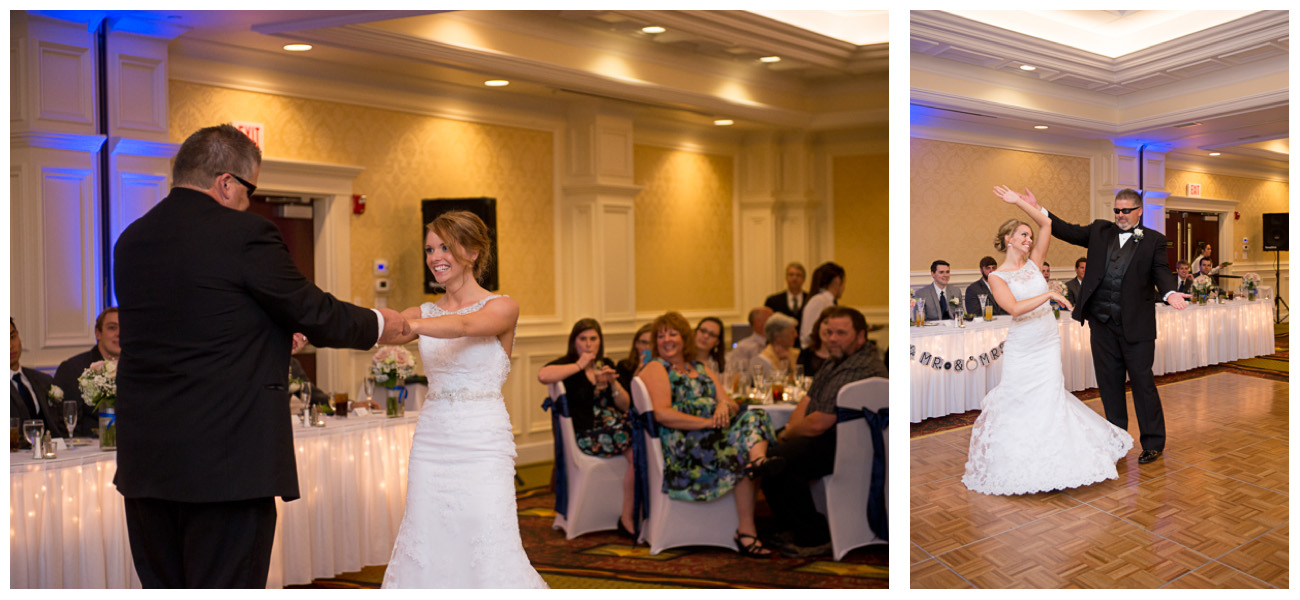 Hilton Garden Inn Wedding Reception dancing