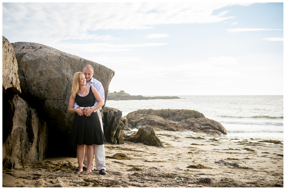 maine island engagement photos