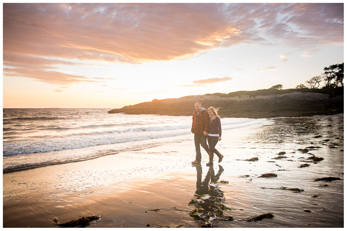 Maine Island Engagement photos