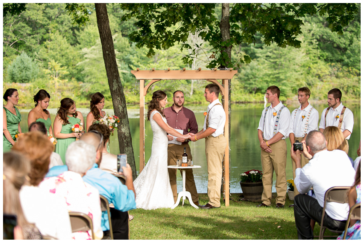 private estate new hampshire wedding