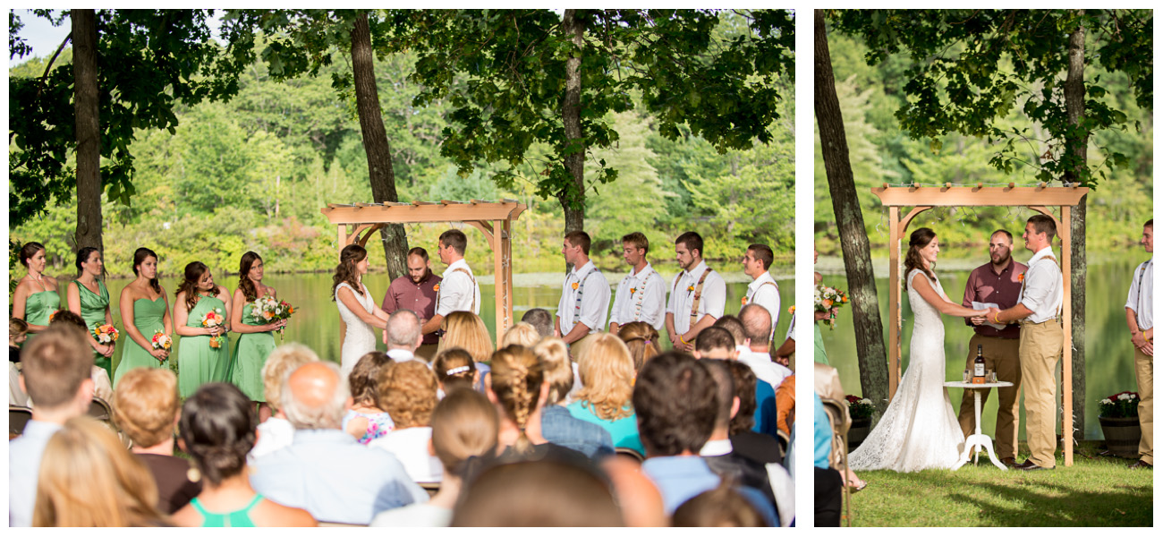 summer newmarket new hampshire wedding photographer