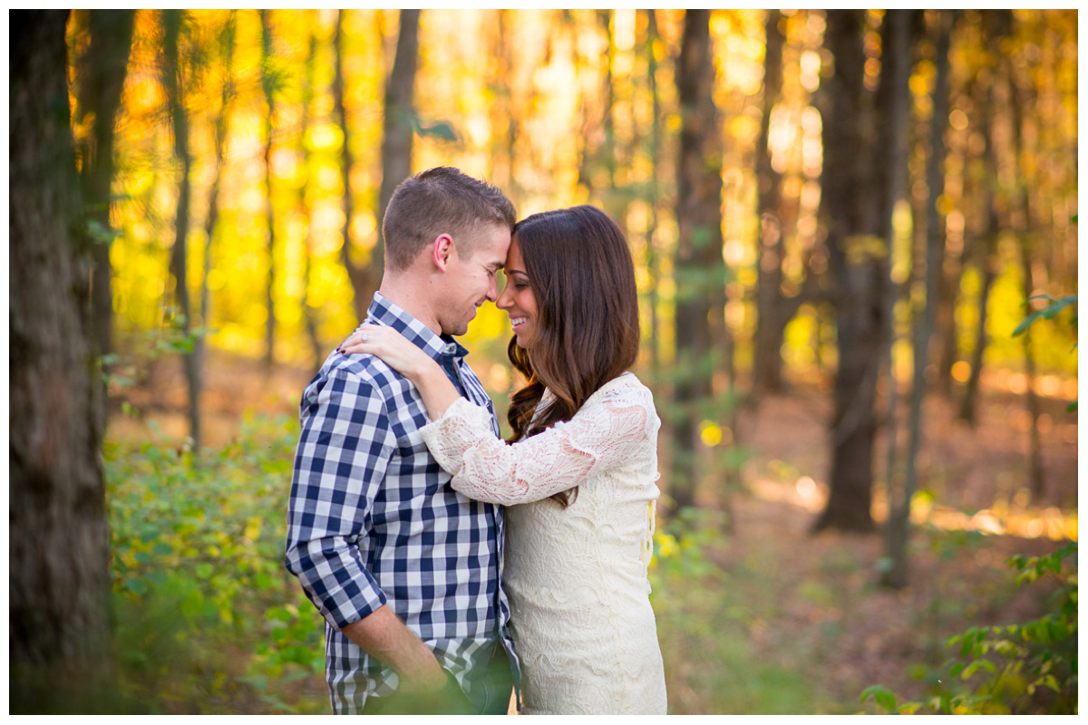 Fall inspired engagement session in Massachusetts