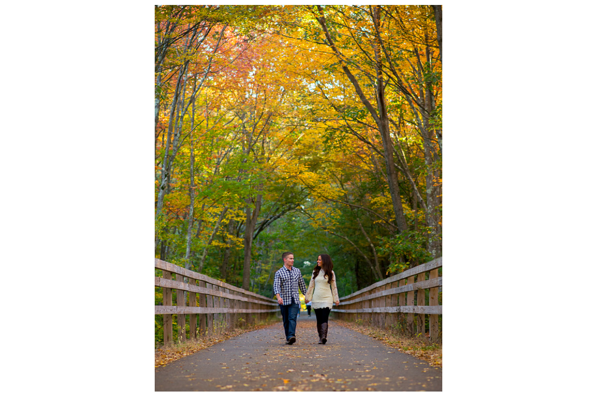 fall engagement photographer