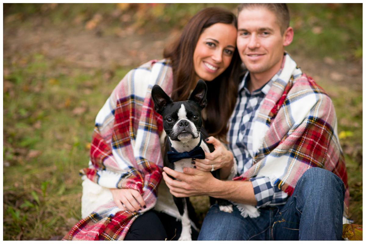 how to include your dog in your engagement photos