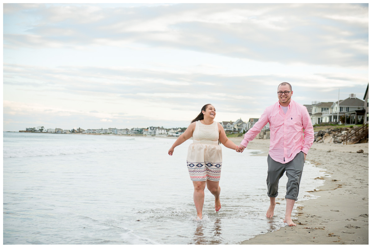 candid new hampshire engagement photographer