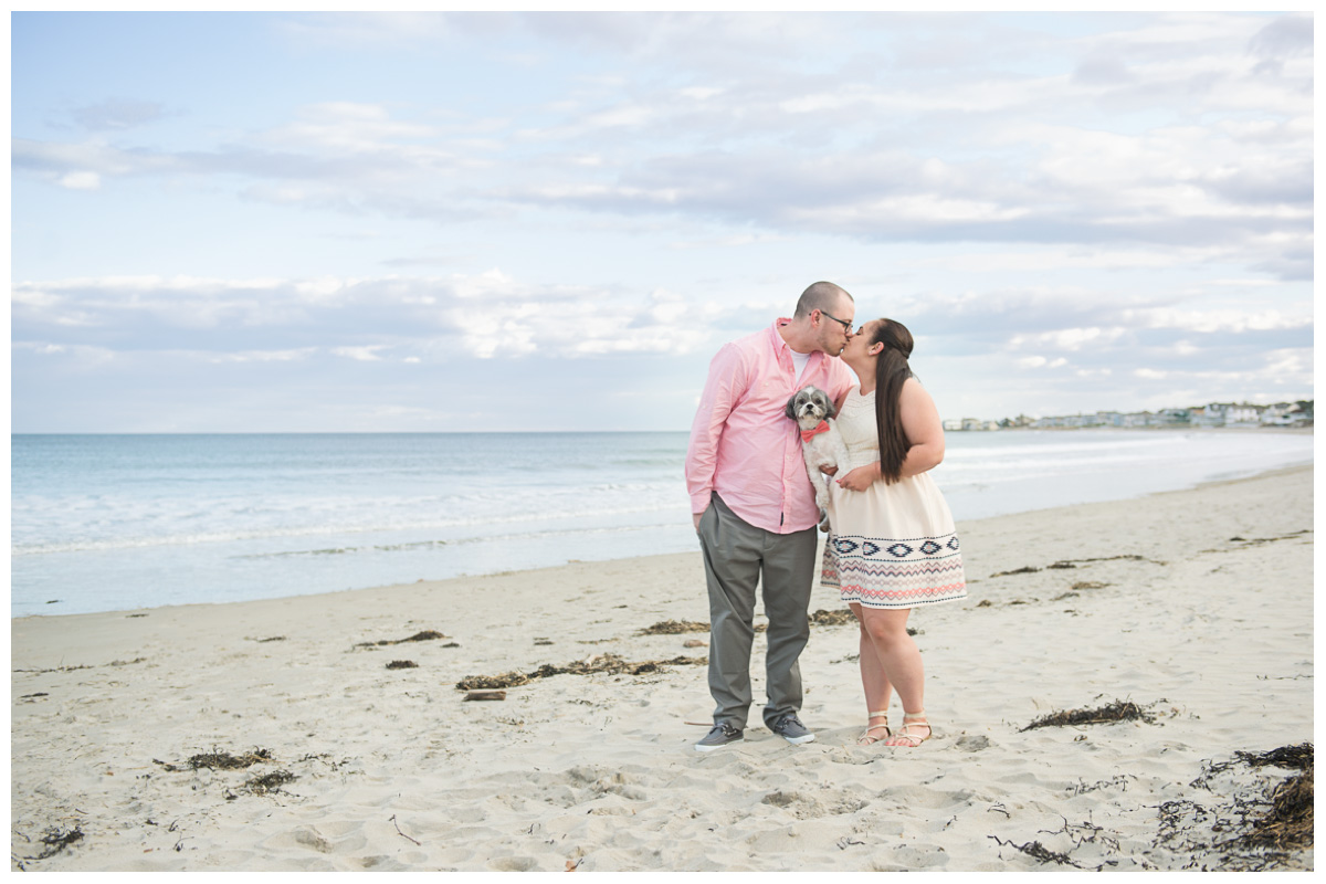 Rye Beach Engagement Photos