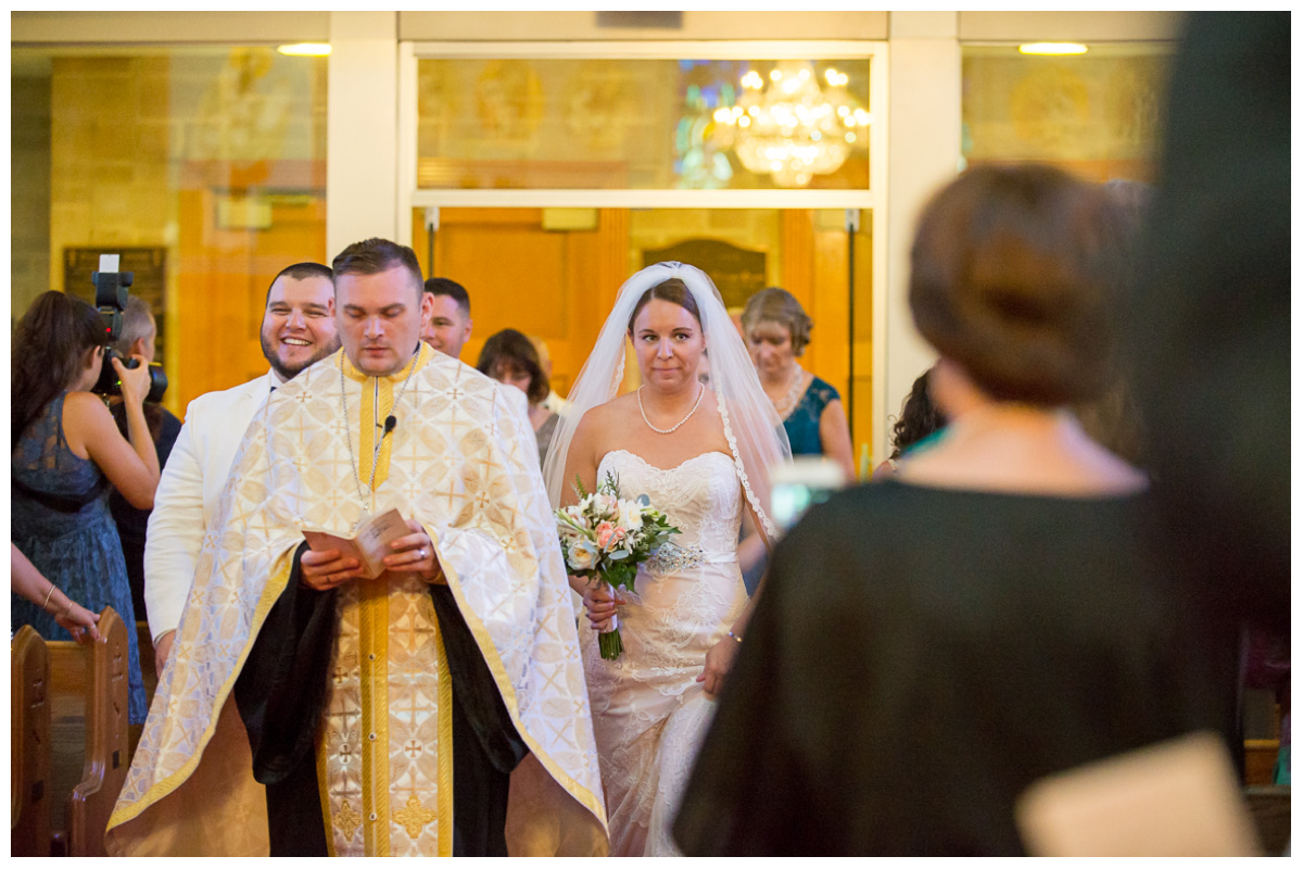 Greek wedding ceremony in Hartford