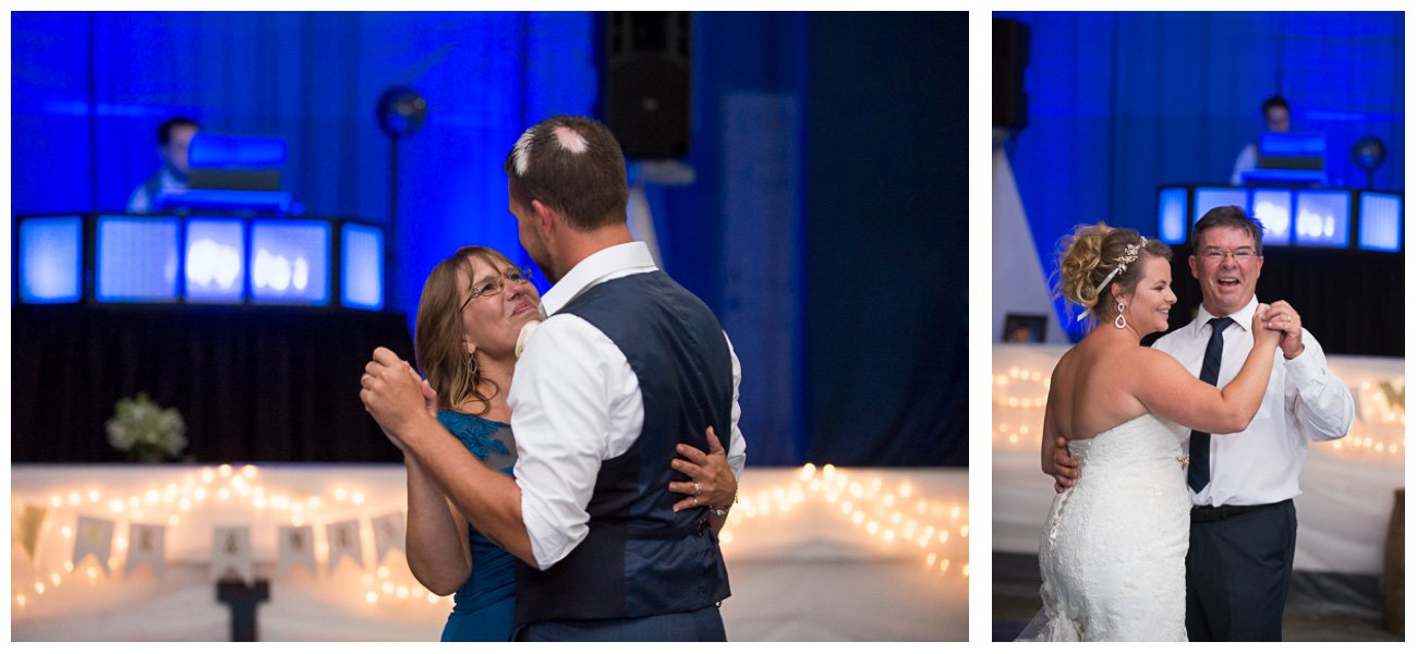 Maine Barn wedding reception