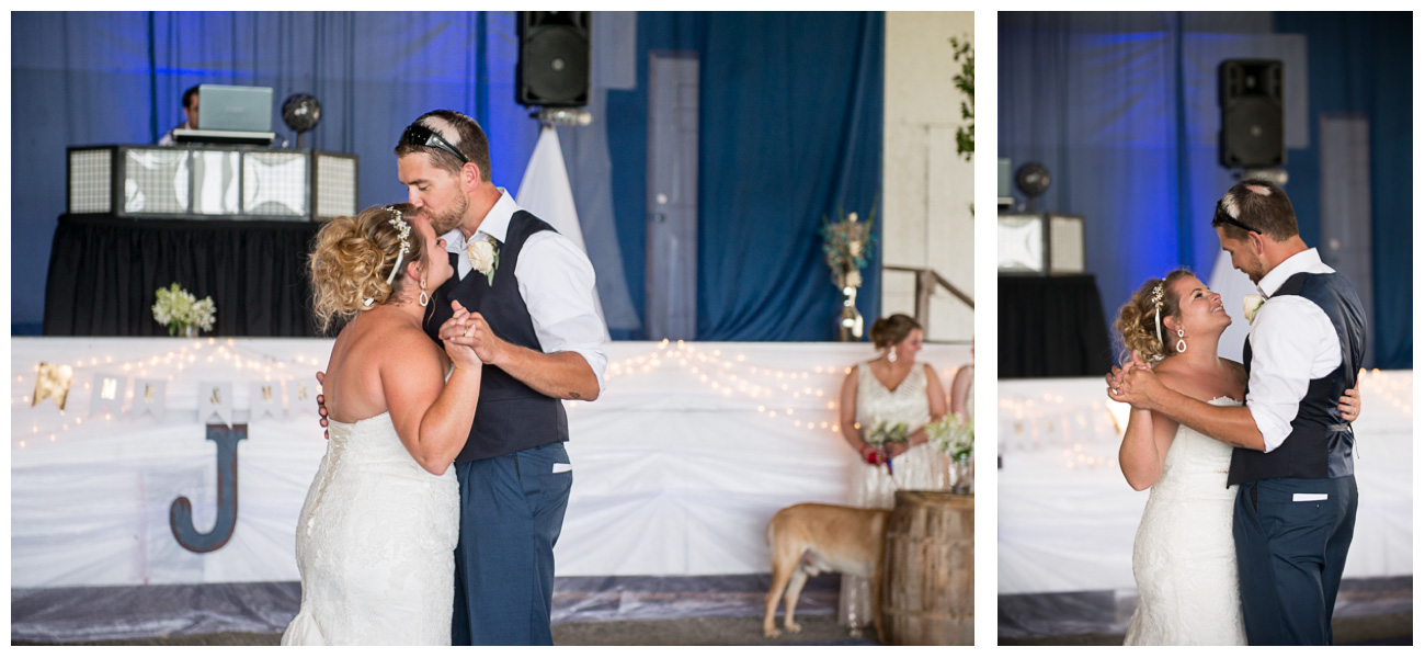 first dance in Maine Barn