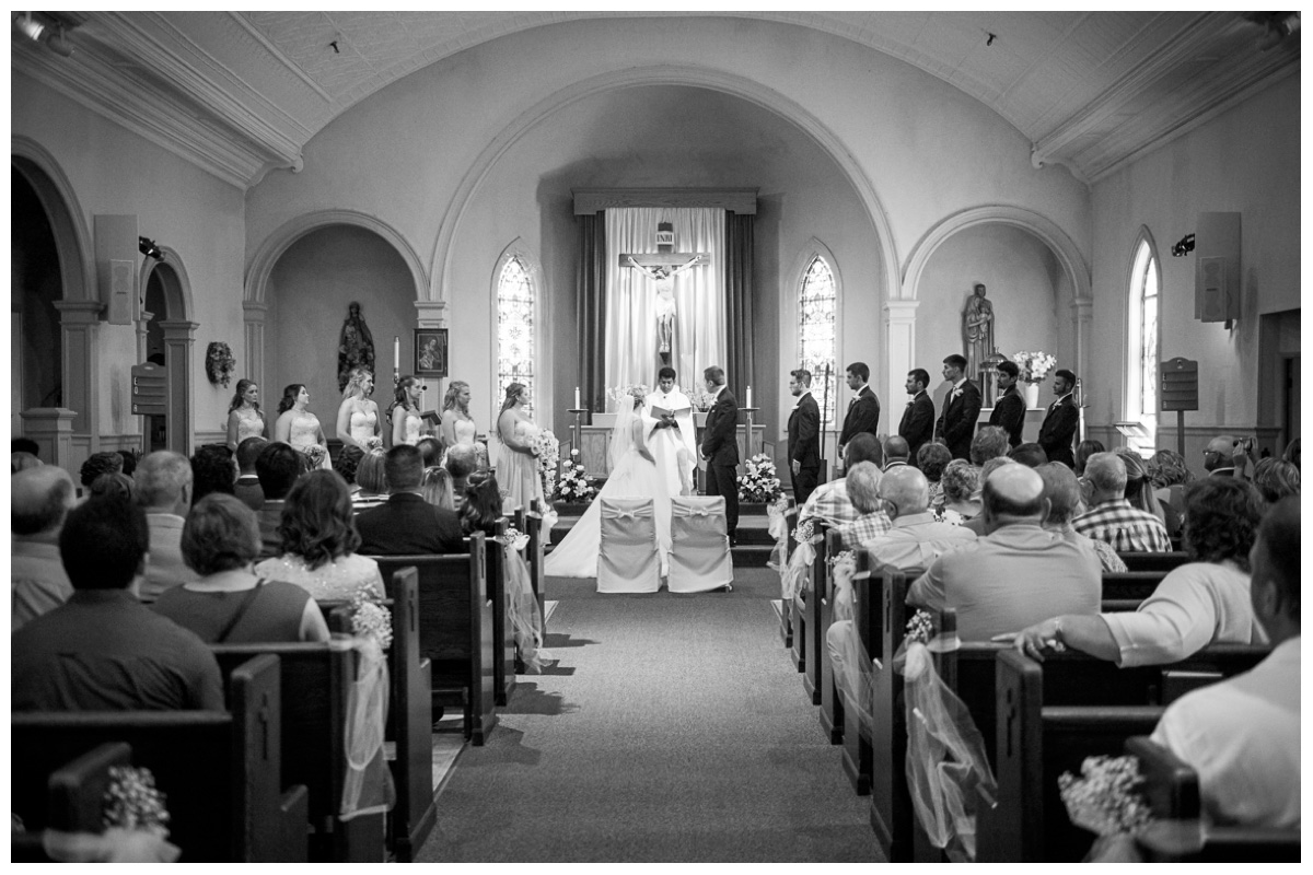 St. Mary's catholic church wedding