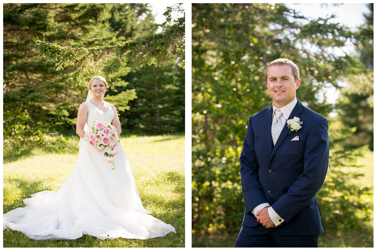 bride and groom portraits 