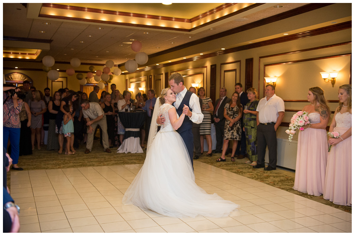 couple in love on wedding day