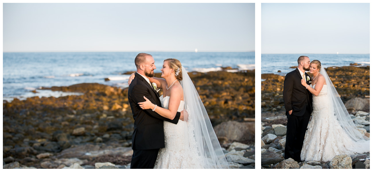 Wedding Photos on the beach in New England 
