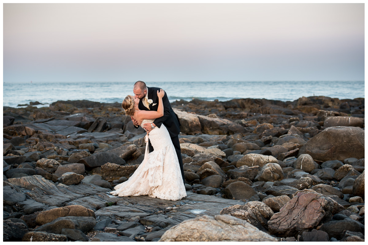 intimate wedding photos on beach