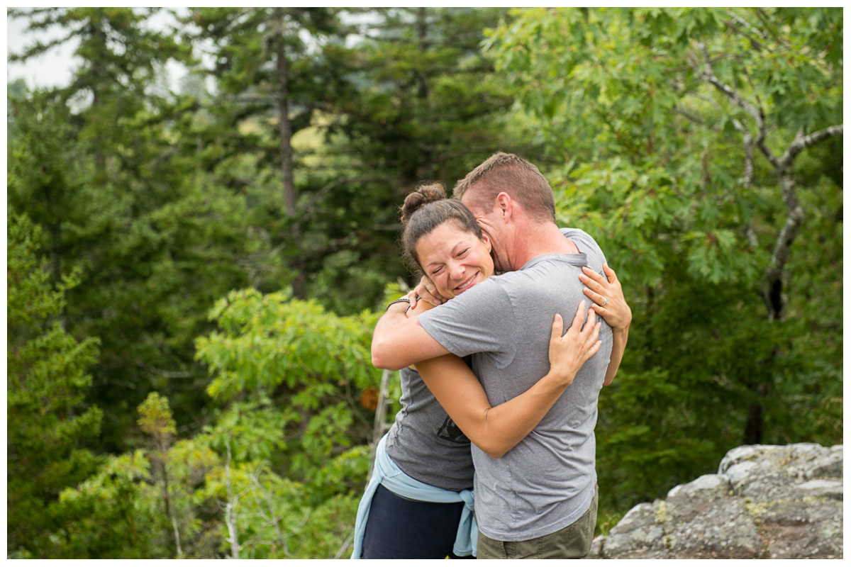 Celebrating an engagement proposal 