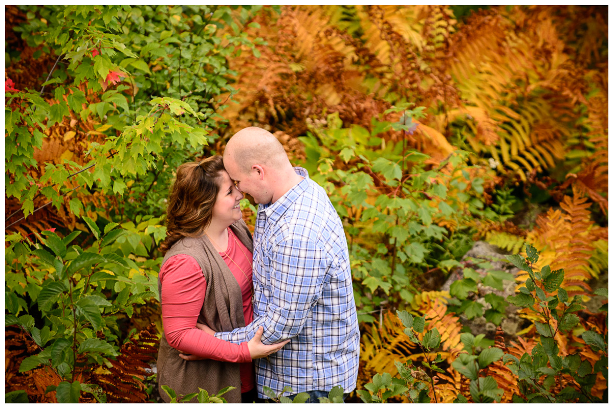 New Hampshire Fall Foliage Engagement