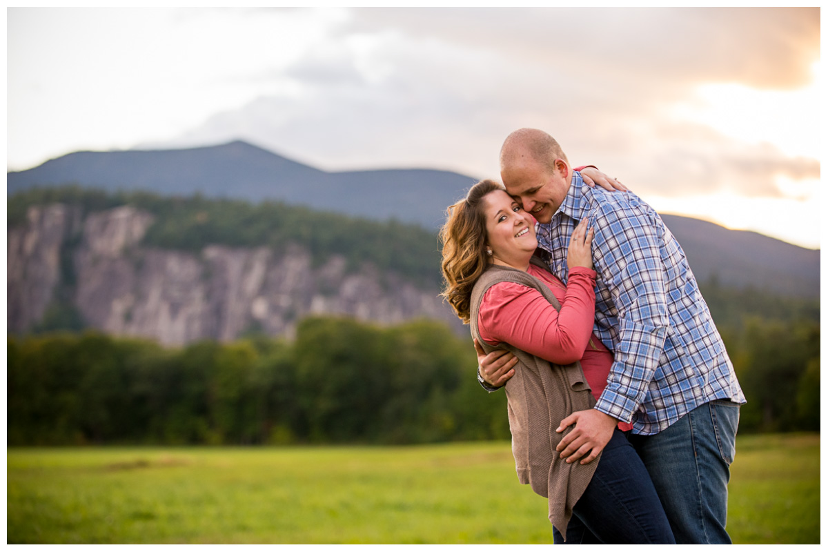 Engagement Photo Session in North Conway New Hampshire