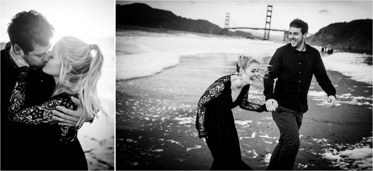 Engagement Baker Beach California