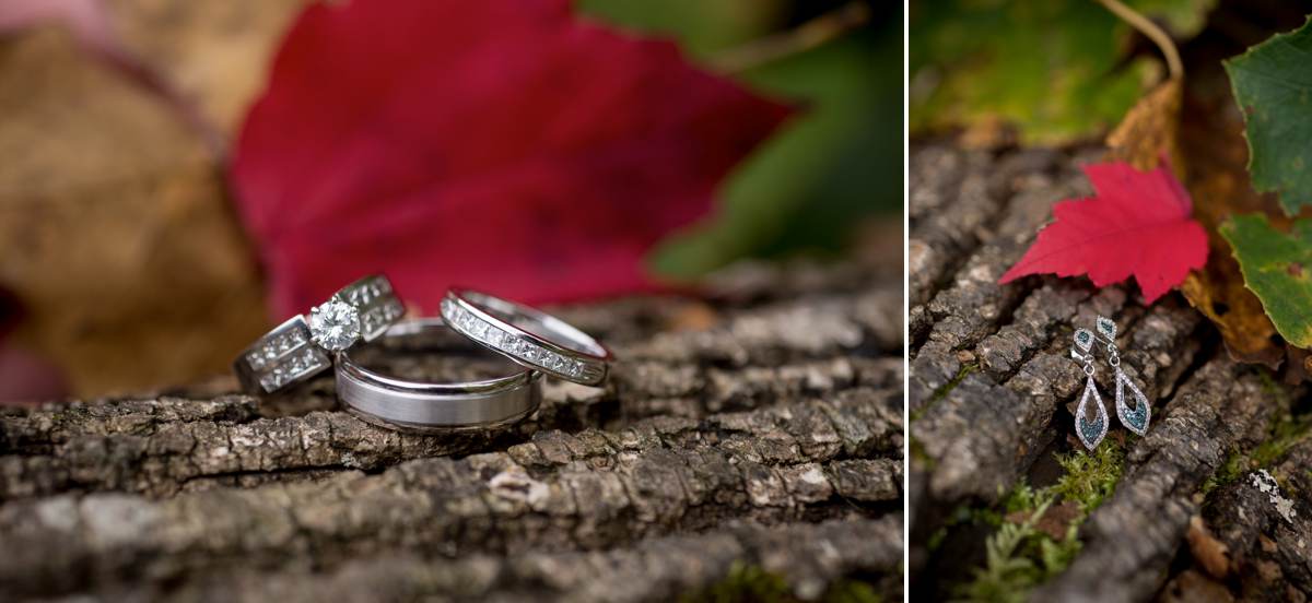 wedding rings and bridal jewelry fall new hampshire wedding