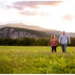North Conway Engagement Photos Haley J Photography