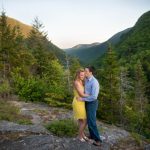 mountain engagement photos in New England