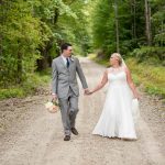 Rustic Backyard Wedding Photos in New Hampshire